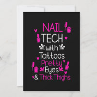 Nail Tech With Tattoos