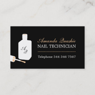 NAIL TECHNICIAN BUSINESS CARD