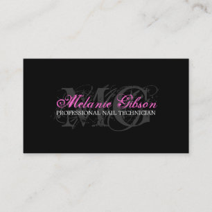 NAIL TECHNICIAN BUSINESS CARD