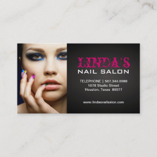 NAIL TECHNICIAN BUSINESS CARD