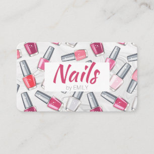 Nail Technician Business Card