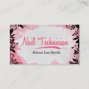Nail Technician Business Card