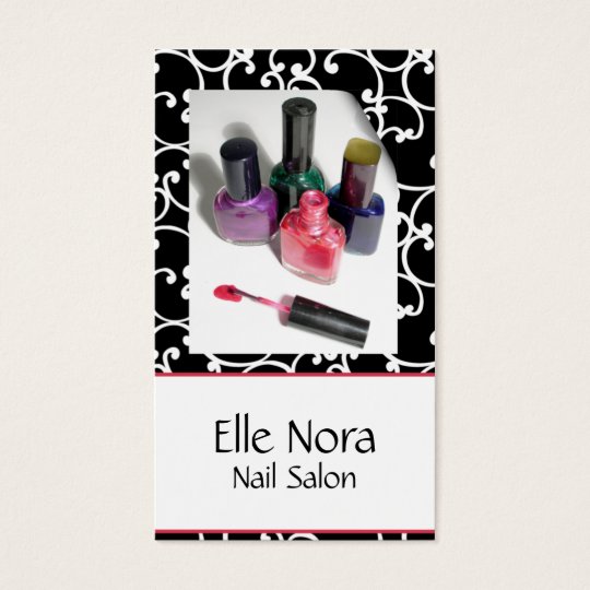 nail technician Business Cards
