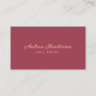 Nail Technician Business Cards, Nail Artist Makeup Business Card