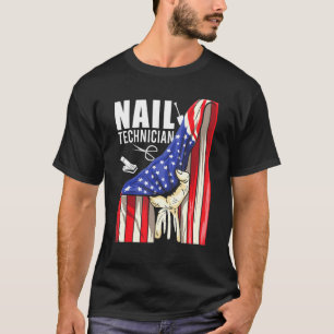 Nail Technician Certified Nail Tech Artist Manicur T-Shirt