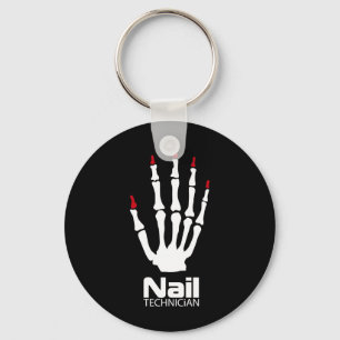 Nail technician key ring