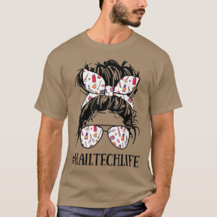 Nail Technician Master Manicurist Beauty Nail T-Shirt