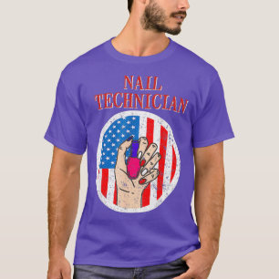 Nail Technician Mentoring Nail Tech Artist T-Shirt