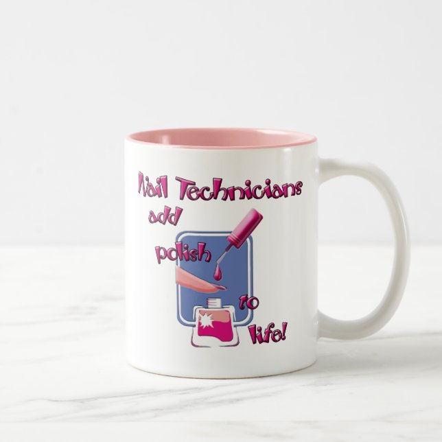 Nail Technicians Mug (Right)