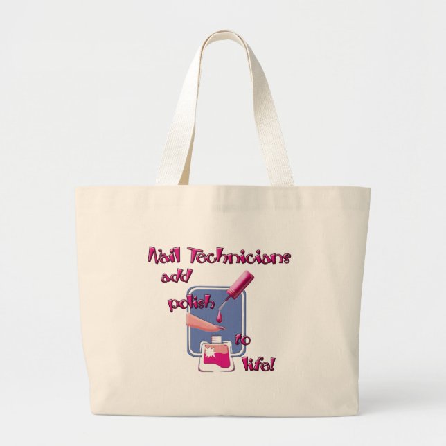 Nail Technicians Tote Bag (Front)