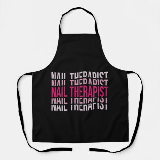 Nail Therapist Nail Artist Nail Tech Nai Apron