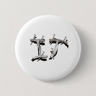 nailed it 6 cm round badge