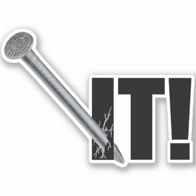 NAILED IT! Black (Front)