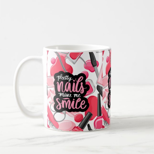 NAILS ART STYLE COFFEE MUG (Left)