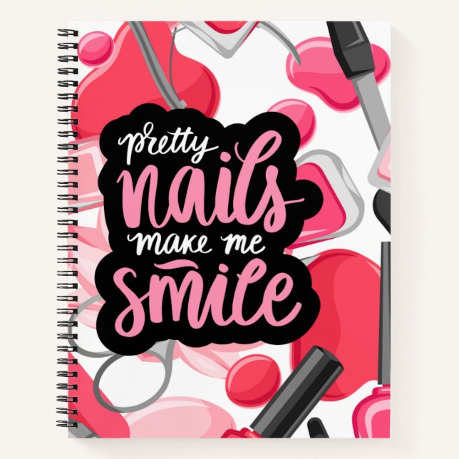 NAILS ART STYLE NOTEBOOK (Front)