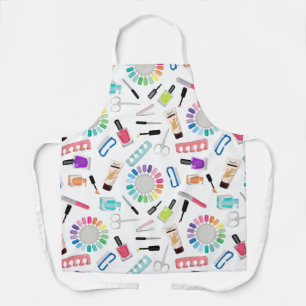 Nails Manicure Pedicure Beauty Salon  Apron