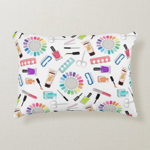 Nails Manicure Pedicure Beauty Salon Decorative Cushion