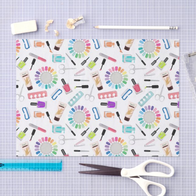 Nails Manicure Pedicure Beauty Salon  Tissue Paper (Craft)