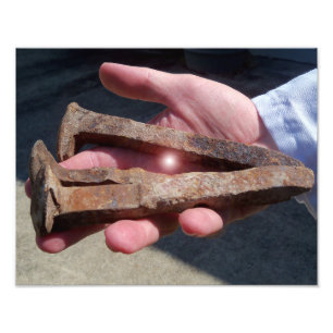 Nails of the Crucified Christ Jesus Crucifixion Photo Print