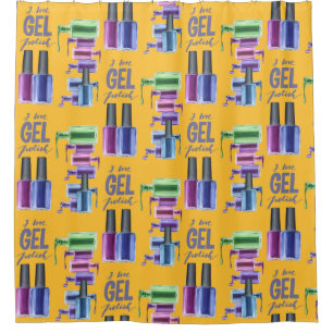 nails quote nails polish salon decorating ideas shower curtain