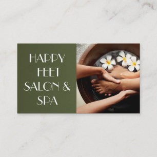 Nails Salon Manicure Pedicure Beauty Spa Business Card