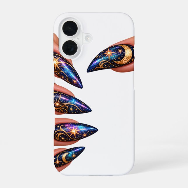 Nails style iPhone 16 case (Back)