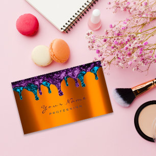 Nails Wax Epilation Depilation Violet Bronze Honey Business Card