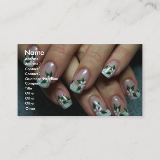 nailsart business card