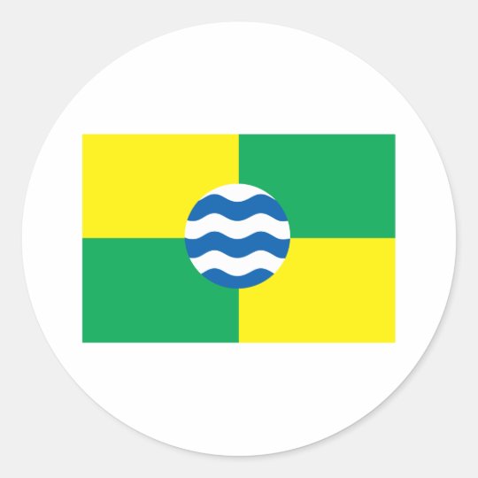 Nairobi Flag Classic Round Sticker