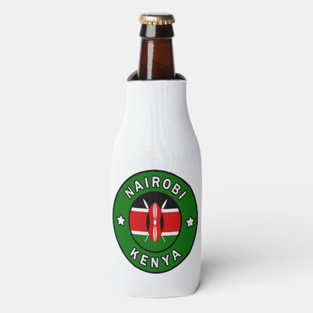 Nairobi Kenya Bottle Cooler (Bottle Front)