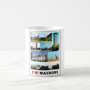 Nairobi - Kenya - I Love - Coffee Mug