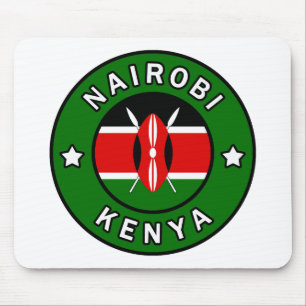 Nairobi Kenya Mouse Mat