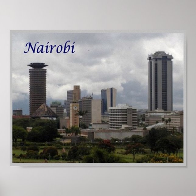 Nairobi - Kenya - Panorama - Poster (Front)