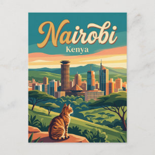 Nairobi Kenya Postcard