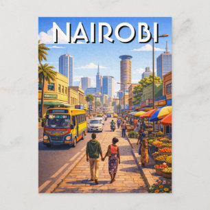 Nairobi Kenya Postcard
