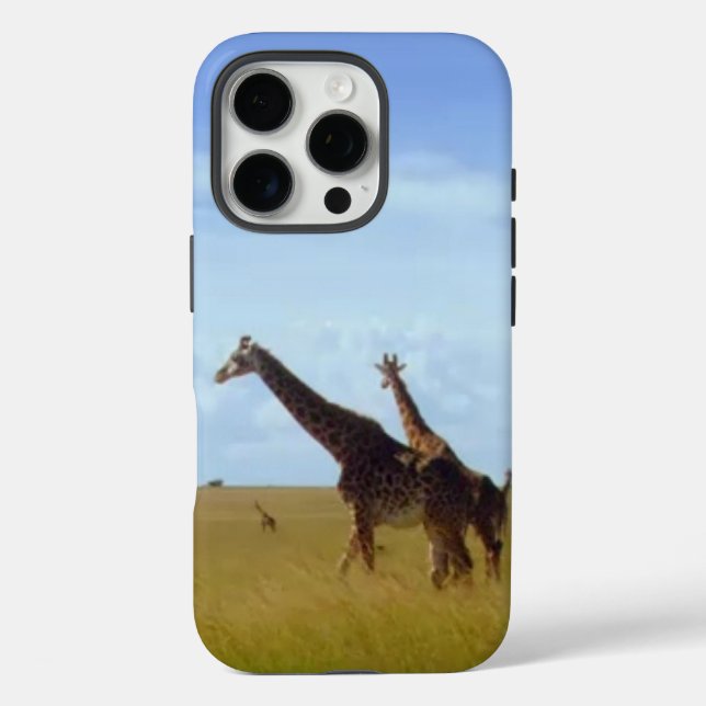 Nairobi National Park Giraffes Case-Mate iPhone Case (Back)