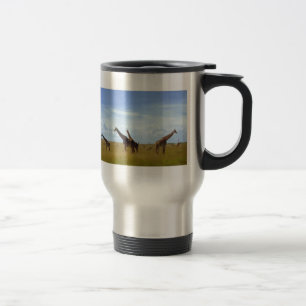 Nairobi National Park Giraffes” Design Travel Mug