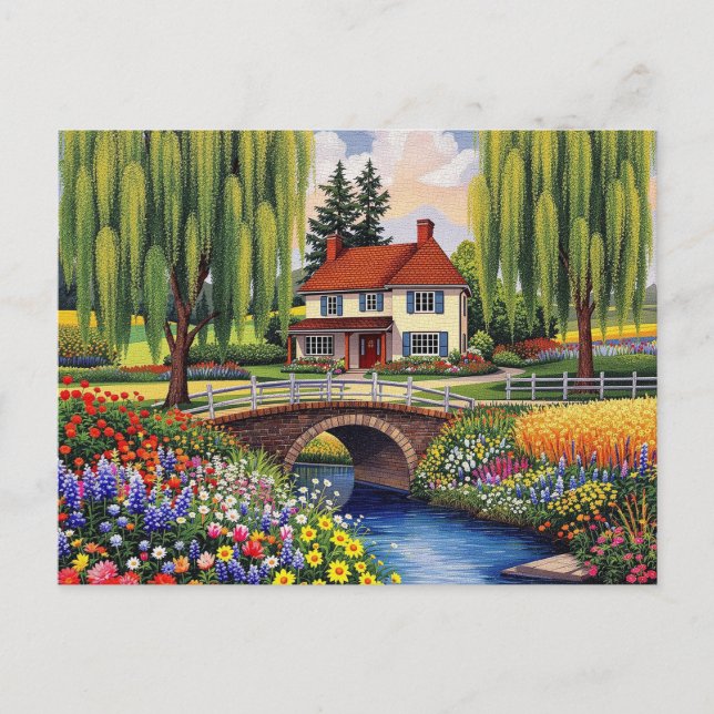 NAIVE ART design postcard (Front)