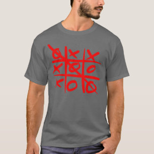 Naive design, grungy tic tac toe T-Shirt