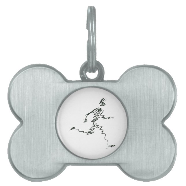 NAIVE PET NAME TAG (Front)