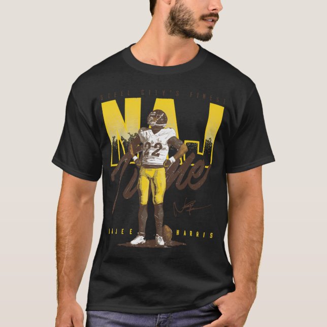 Najee Harris Pittsburgh T-Shirt (Front)