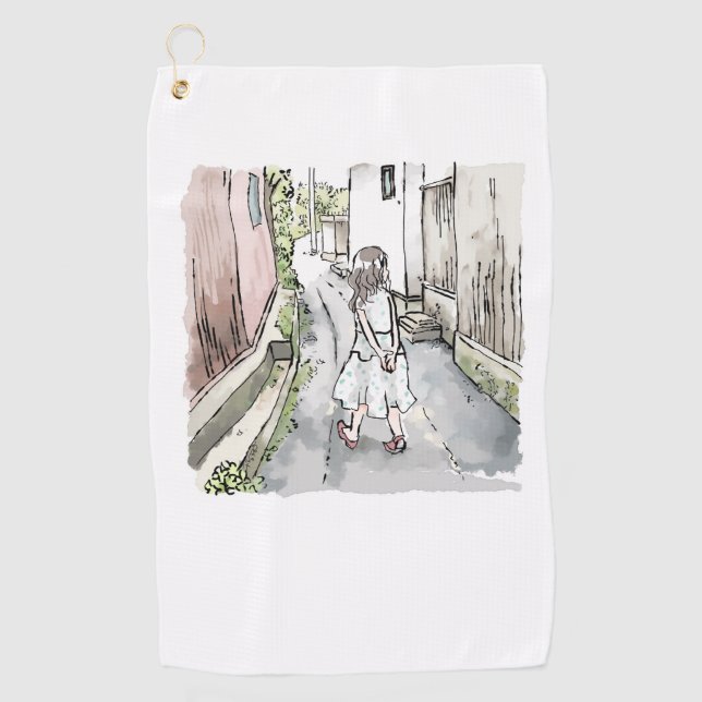 Naji Saya Golf Towel (Front)