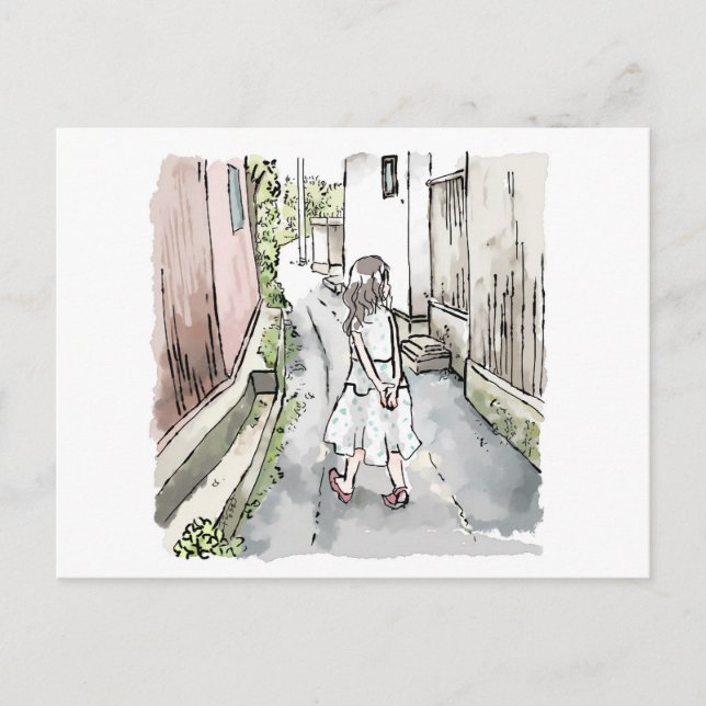 Naji Saya Postcard (Front)