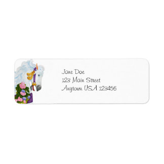 Najira Carousel Horse Label