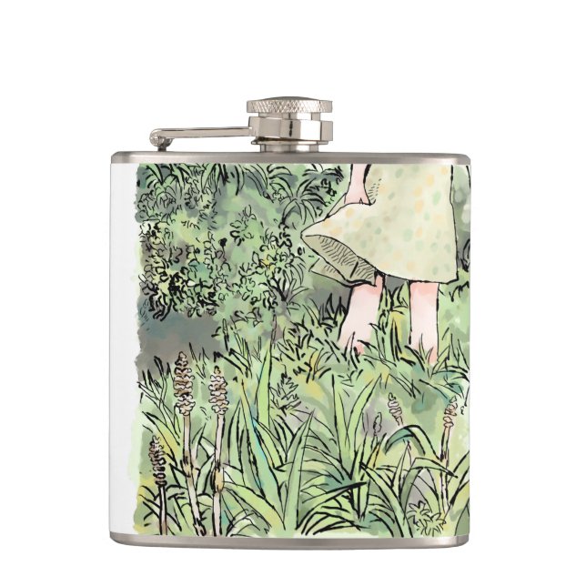 Najirou Tsarishi Hip Flask (Front)