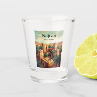 Najran Saudi Arabia Shot Glass