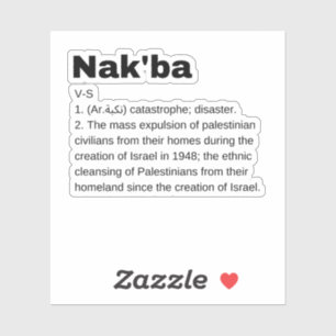 Nakba Meaning design Nakba  Definition text