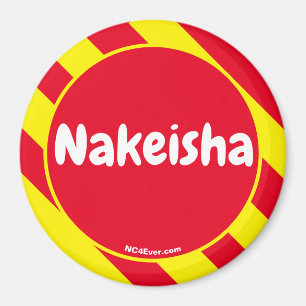 Nakeisha Red/Yellow Magnet