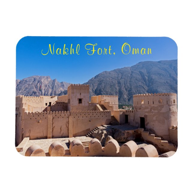 Nakhl Fort, Oman Magnet (Horizontal)