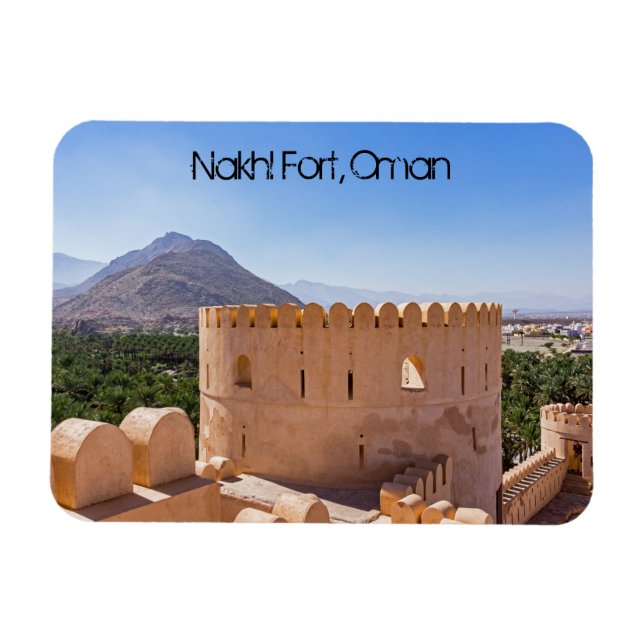 Nakhl Fort, Oman Magnet (Horizontal)